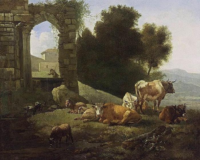 Willem Romeijn Italianate Landscape